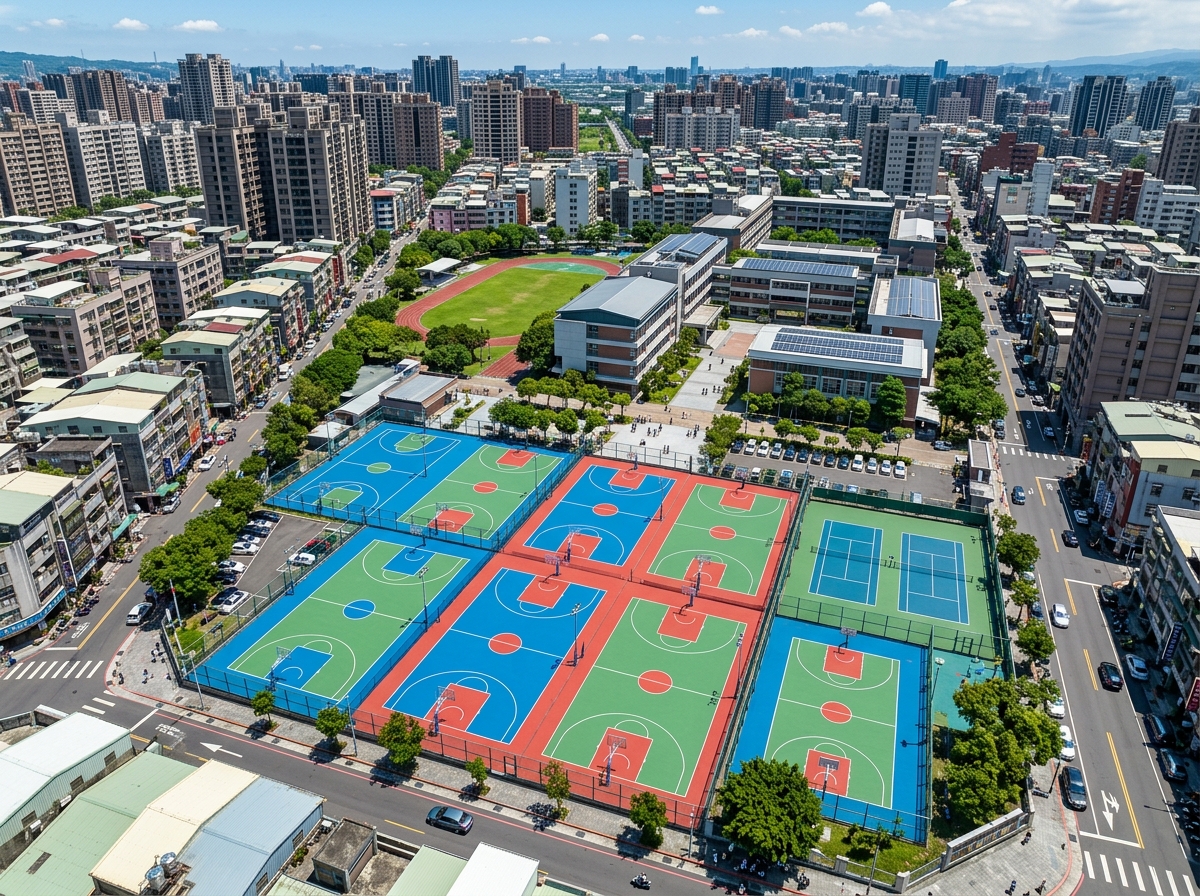 济宁市硅PU篮球场硅PU篮球场 - 排名